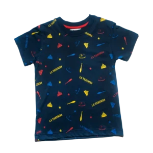 Polo para niños de La Tarumba con estampado de circo polo tarumba